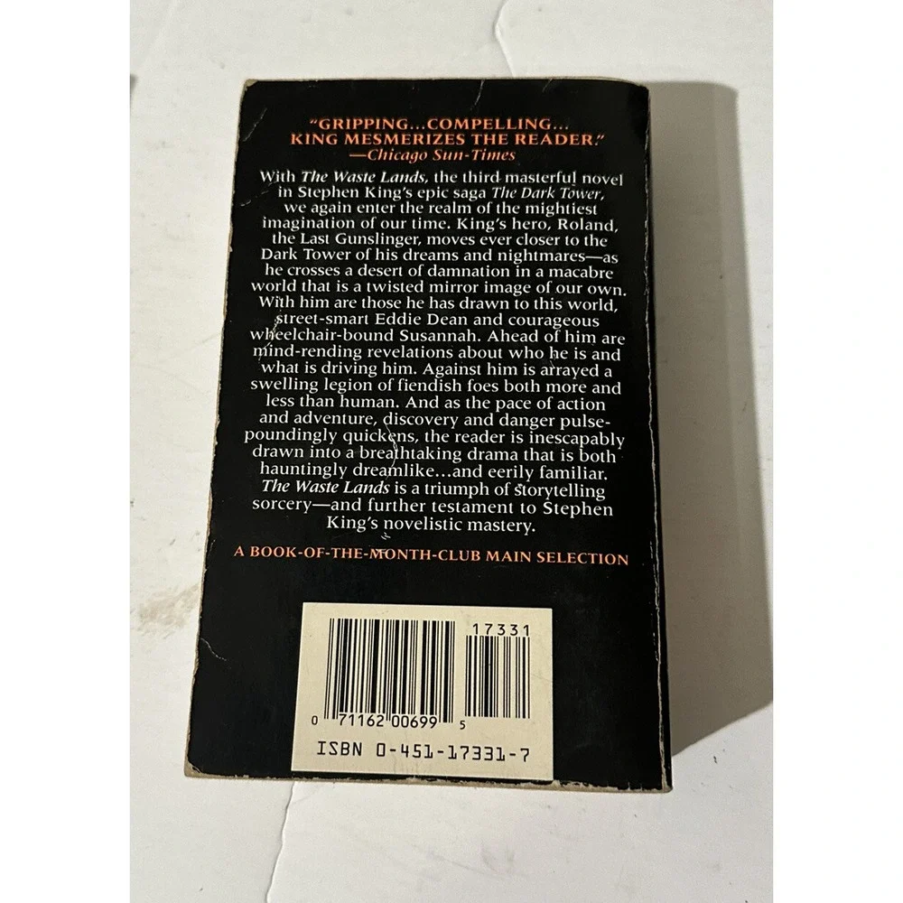 Stephen King Book Lot‎ 3 Paperback- It - Waste Lands - Christine